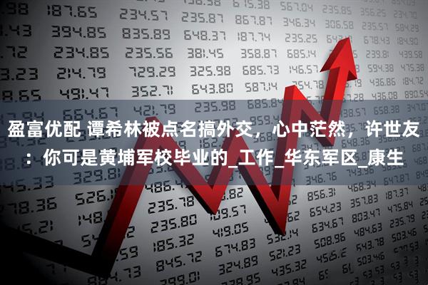 盈富优配 谭希林被点名搞外交，心中茫然，许世友：你可是黄埔军校毕业的_工作_华东军区_康生